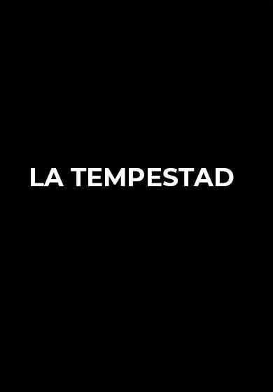 Cartel de Sandrine Anglade: La tempestad
