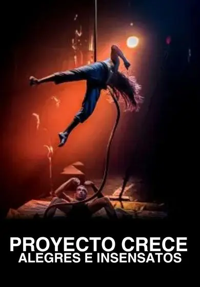 Cartel de Proyecto Crece 2025: Alegres e insensatos