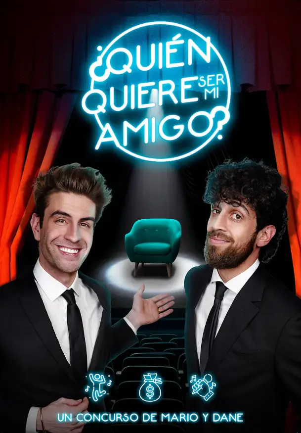 Cartel de ¿Quieres ser mi amigo?