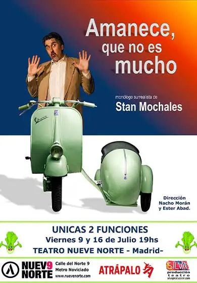 Cartel de Amanece que no es mucho