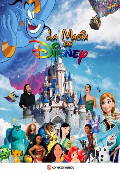 Cartel de La magia de Disney