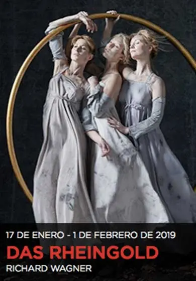 Cartel de Richard Wagner: El oro del Rin