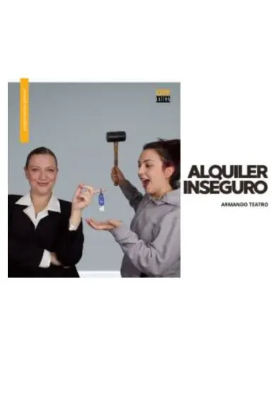 Cartel de Alquiler inseguro