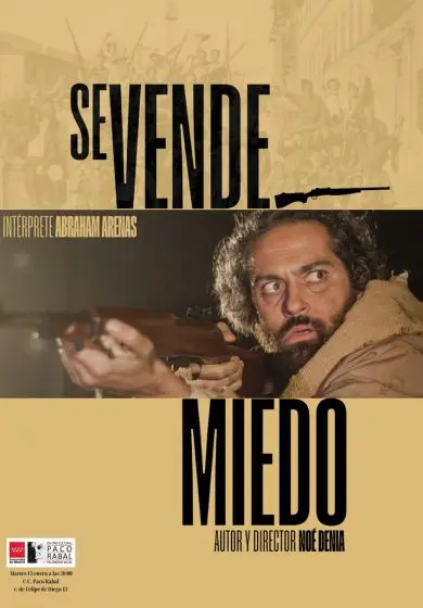 Cartel de Se vende miedo