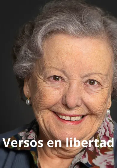 Cartel de Versos en libertad - María Galiana/Enrico Amerio