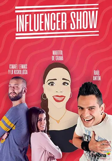 Cartel de Influencer show