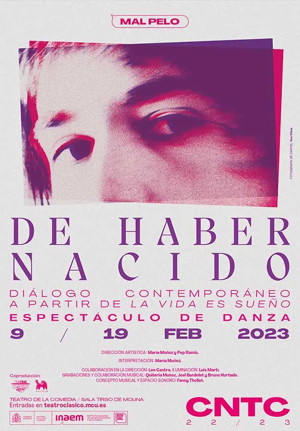 Cartel de De haber nacido