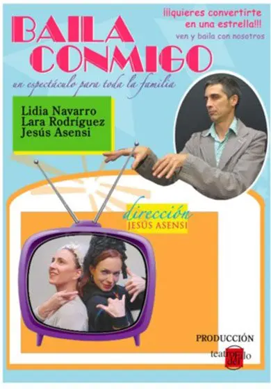 Cartel de Baila conmigo