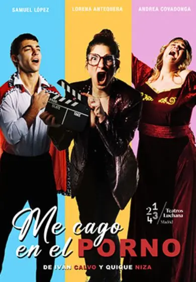 Cartel de Me cago en el porno