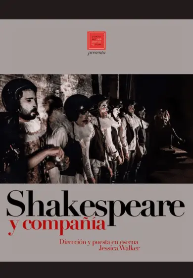 Cartel de Shakespeare y compañía