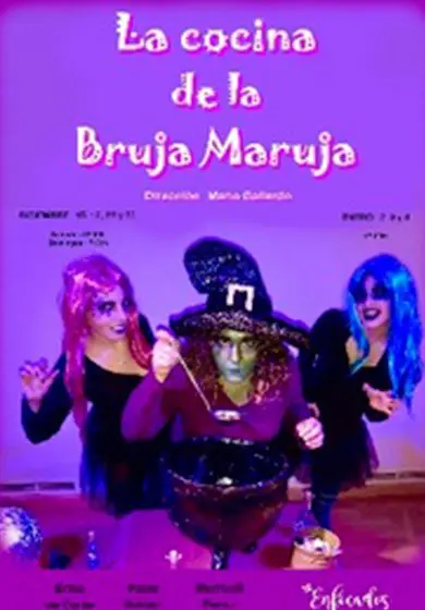 Cartel de La cocina de la Bruja Maruja