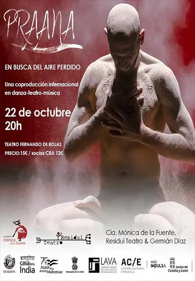 Cartel de Praana. En busca del aire perdido