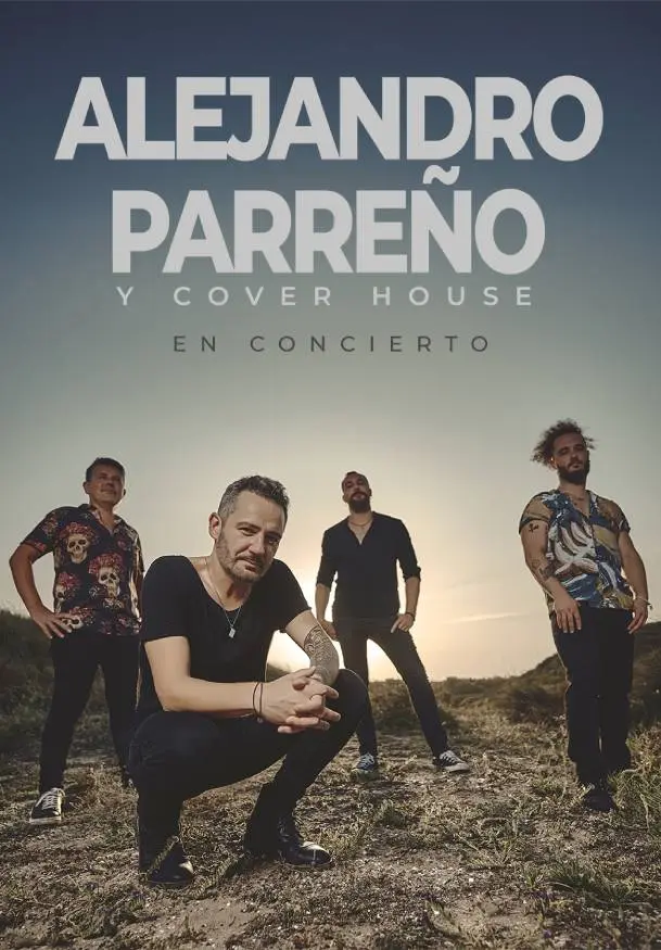 Cartel de Alejandro Parreño Y Cover House en concierto