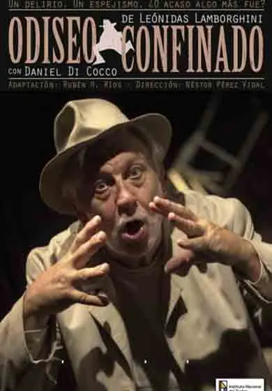 Cartel de Odiseo Confinado