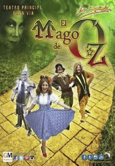 Cartel de El Mago de Oz - La Maquineta