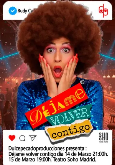 Cartel de Déjame volver contigo