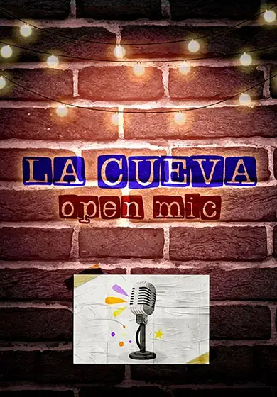 Cartel de La Cueva Comedy Club
