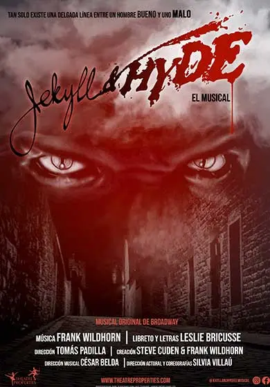 Cartel de Jekyll & Hyde. El musical