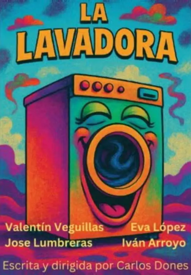 Cartel de La lavadora