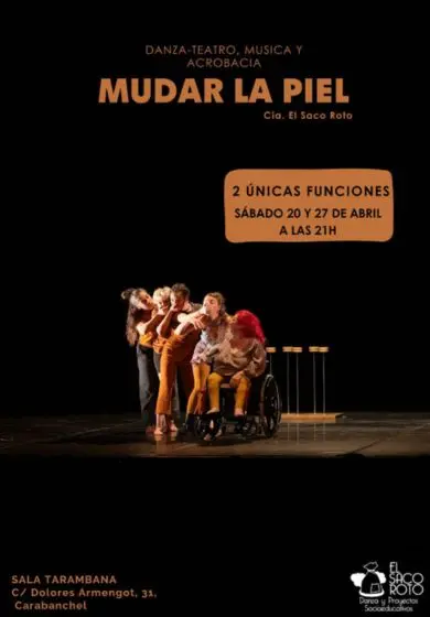 Cartel de Mudar la piel