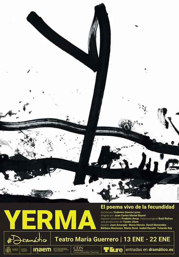Cartel de Juan Carlos Martel Bayod: Yerma