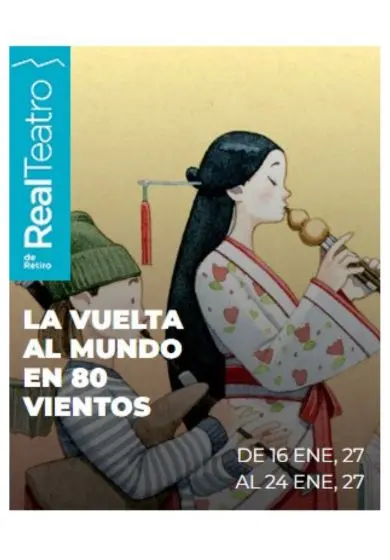 Cartel de La vuelta al mundo en 80 vientos