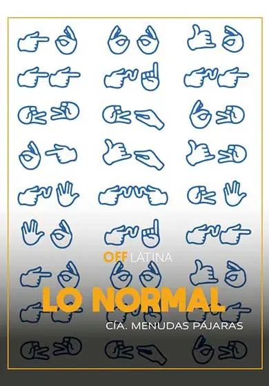 Cartel de Lo normal