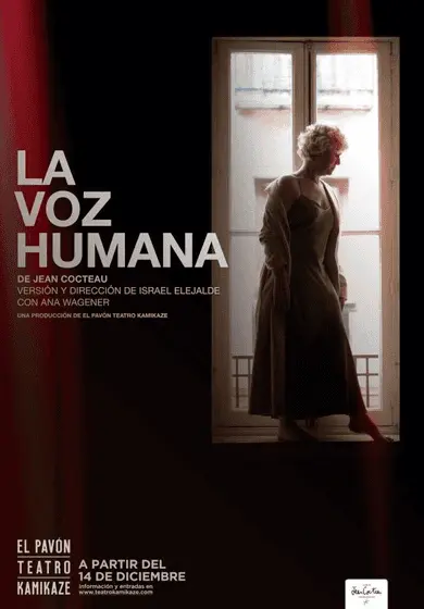 Cartel de La voz humana