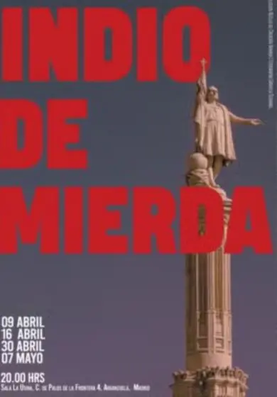 Cartel de Indio de mierda
