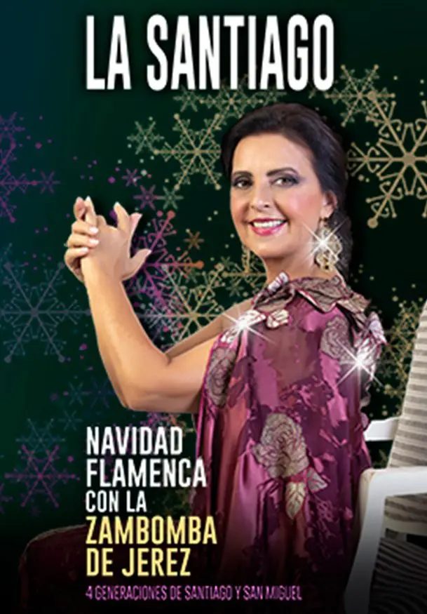 Cartel de María José Santiago y Jerez cantan a la Navidad