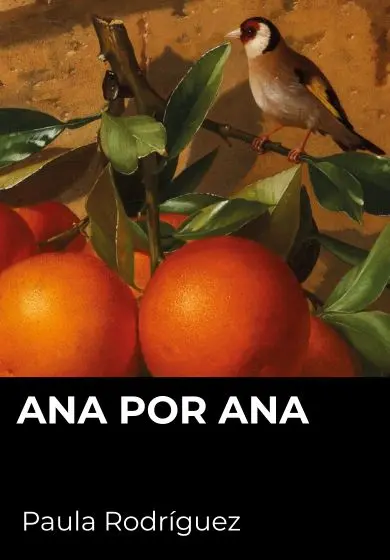 Cartel de Ana por Ana. Barroco a compás flamenco