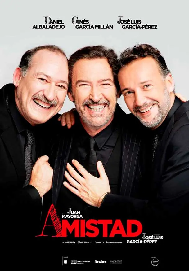 Cartel de Juan Mayorga: Amistad