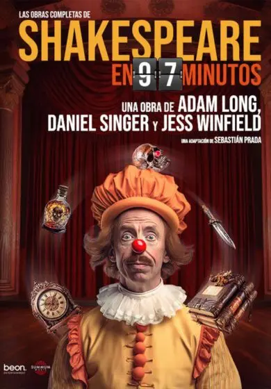 Cartel de Shakespeare en 97 minutos