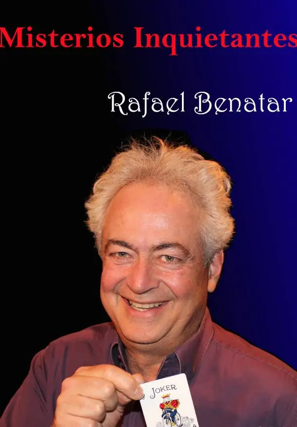 Cartel de Rafael Benatar. Misterios inquietantes.