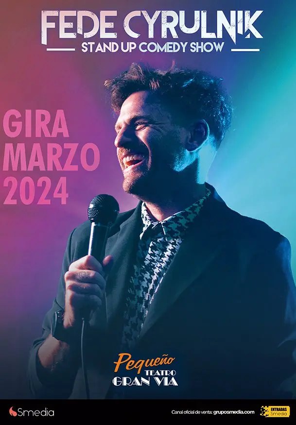 Cartel de Fede Cyrulnik: Stand Up Comedy Show