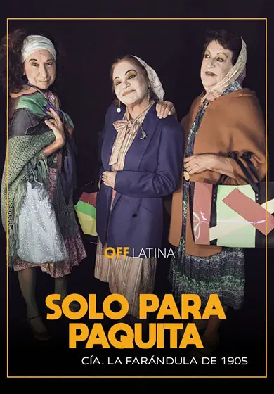 Cartel de Solo para Paquita