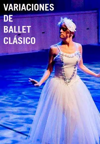 Cartel de Variaciones de ballet clásico