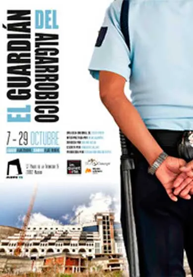 Cartel de El guardián del Algarrobico