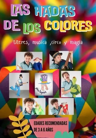 Cartel de Las hadas de los colores