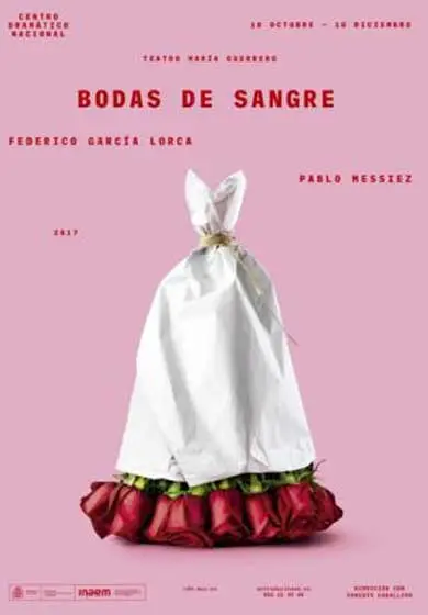 Cartel de Pablo Messiez: Bodas de Sangre