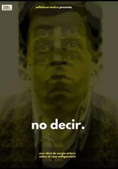 Cartel de No decir