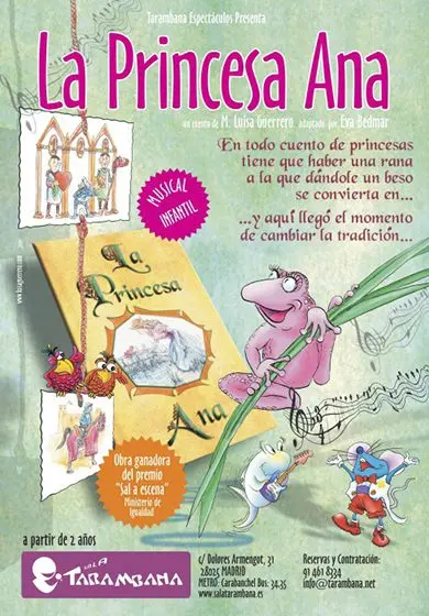 Cartel de La princesa Ana