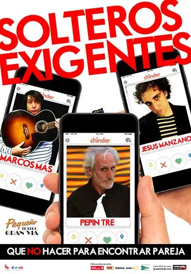 Cartel de Solteros exigentes