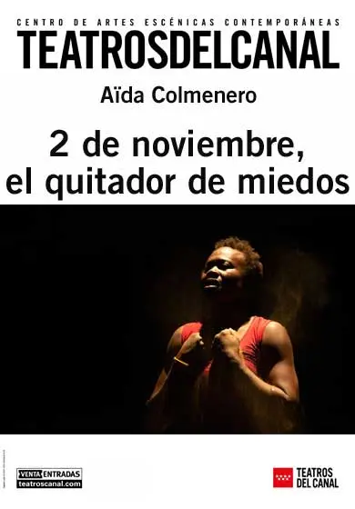Cartel de AÏDA COLMENERO: 2 de noviembre, el quitador de miedos