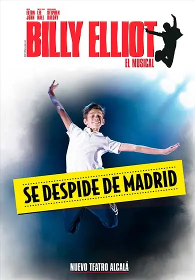 Cartel de Billy Elliot, el musical