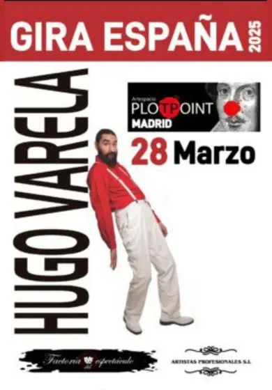 Cartel de Hugo Varela y la pirinchola