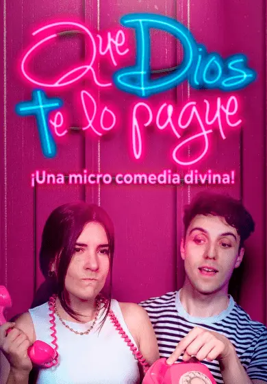 Cartel de Que Dios te lo pague