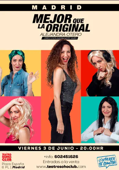 Cartel de Alejandra Otero: Mejor que la Original