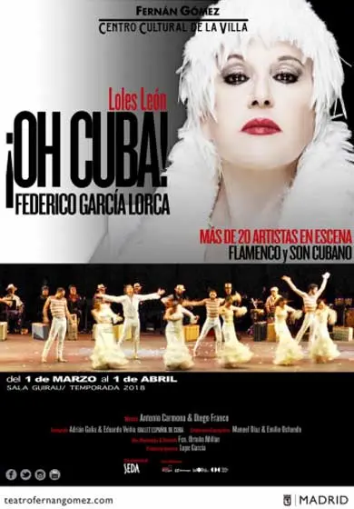 Cartel de ¡Oh Cuba!