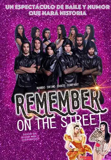 Cartel de Remember on the street